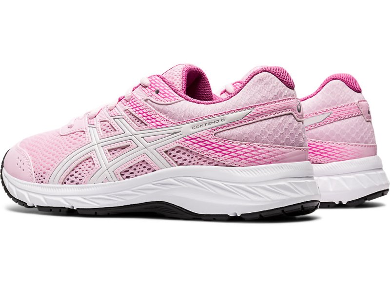 Asics Contend 6 Tenisiće Dječje Roze Bijele | RS2136-143