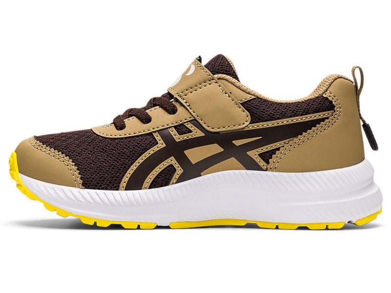 Asics Contend 7 Sports Patike Dječje Kafe Kafe | RS2494-223