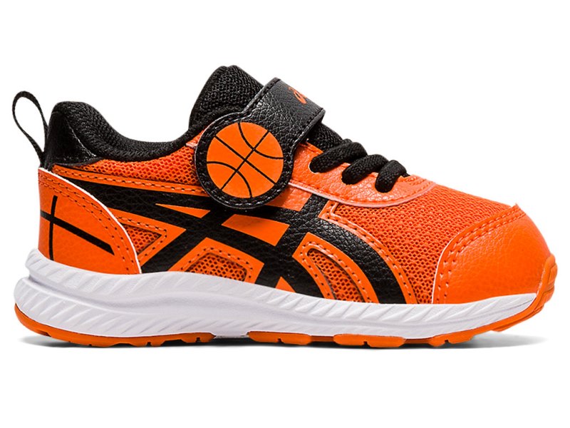 Asics Contend 7 Sports Patike Dječje Narančaste Crne | RS5526-784