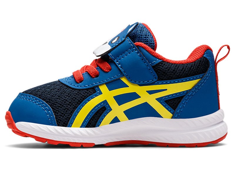 Asics Contend 7 Sports Patike Dječje Plave Žute | RS2317-365