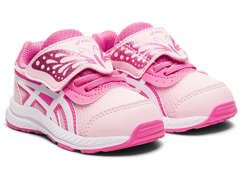 Asics Contend 7 Sports Patike Dječje Roze Bijele | RS7713-782