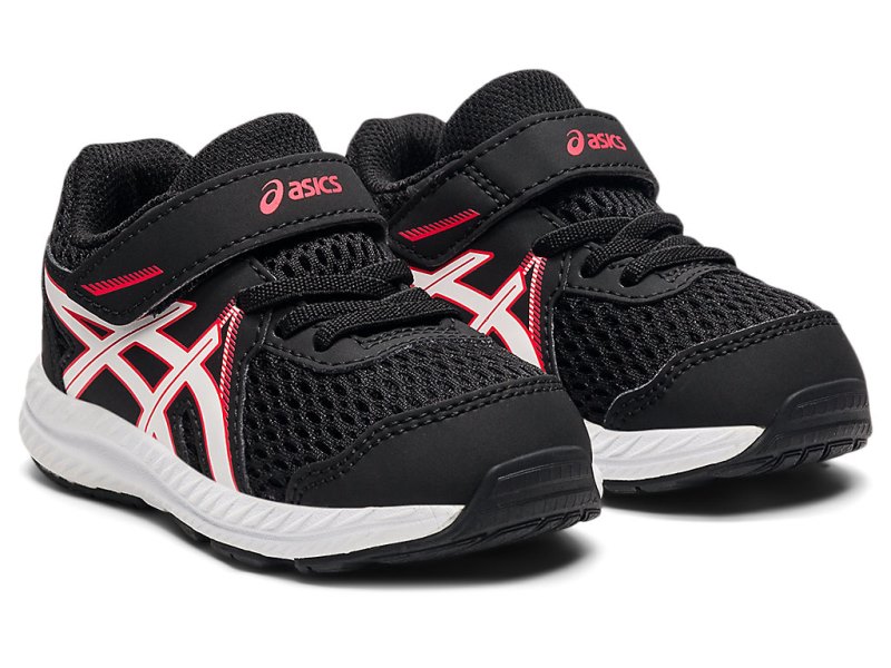 Asics Contend 7 Tenisiće Dječje Crne Crvene | RS2476-447