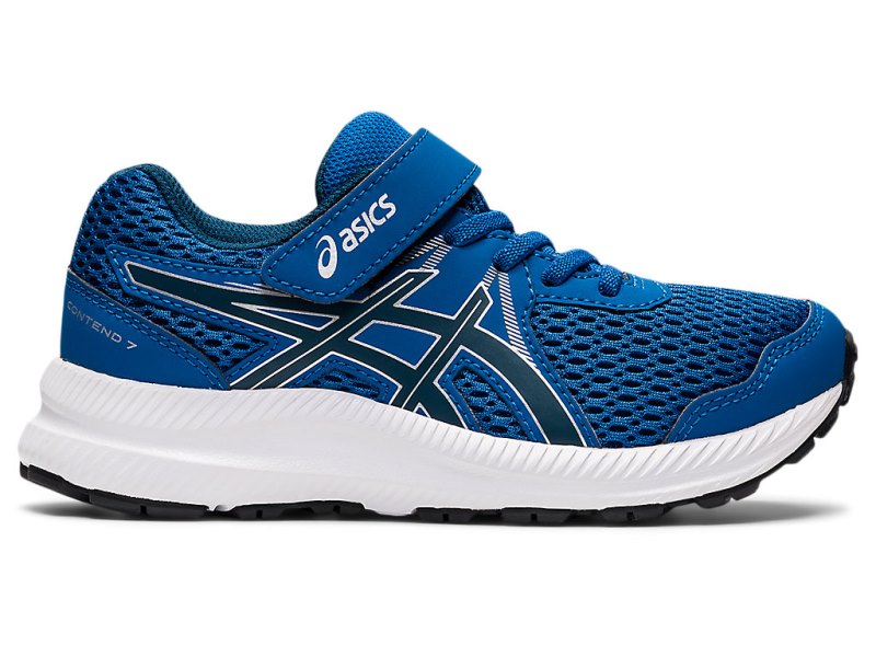 Asics Contend 7 Tenisiće Dječje Plave Plave | RS9329-647