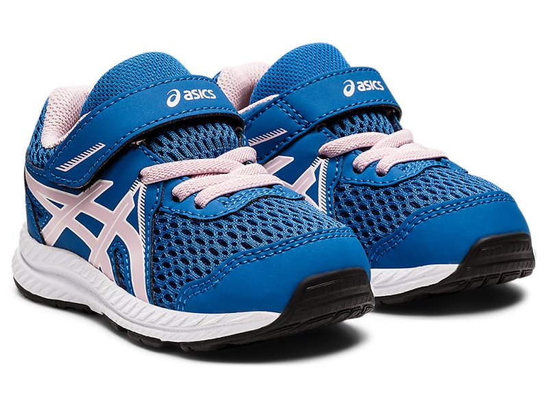 Asics Contend 7 Tenisiće Dječje Plave Roze | RS5300-903