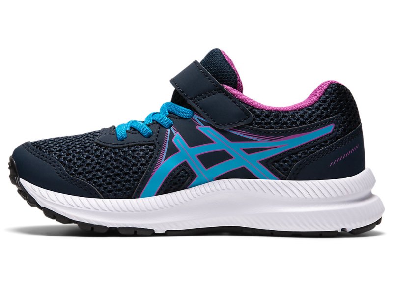 Asics Contend 7 Tenisiće Dječje Plave Svijetlo Tirkizne | RS5716-824