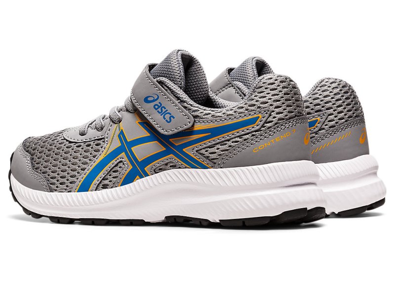 Asics Contend 7 Tenisiće Dječje Sive Plave | RS1736-916