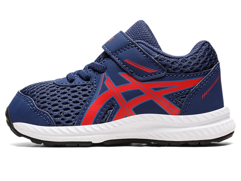 Asics Contend 7 Tenisiće Dječje Tamno Crvene | RS2690-066