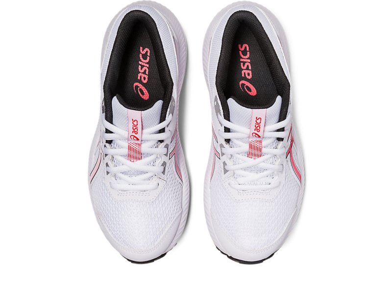 Asics Contend 8 Sports Patike Dječje Bijele Crvene | RS1568-843