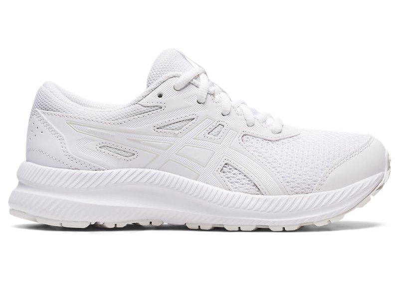 Asics Contend 8 Sports Patike Dječje Bijele Bijele | RS1633-681