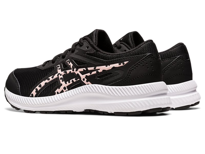 Asics Contend 8 Sports Patike Dječje Crne Roze | RS2359-296