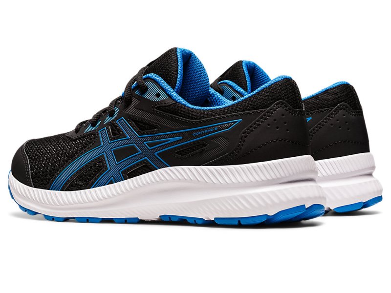 Asics Contend 8 Sports Patike Dječje Crne Plave | RS7668-954