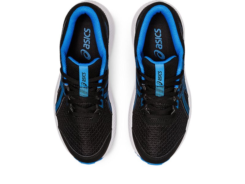 Asics Contend 8 Sports Patike Dječje Crne Plave | RS7668-954