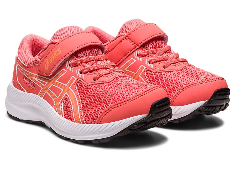 Asics Contend 8 Sports Patike Dječje Koraljne Svijetlo Narančaste | RS8710-486