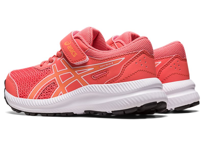 Asics Contend 8 Sports Patike Dječje Koraljne Svijetlo Narančaste | RS8710-486