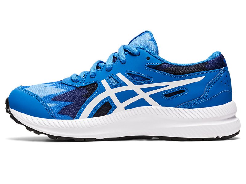 Asics Contend 8 Sports Patike Dječje Plave Bijele | RS5645-761