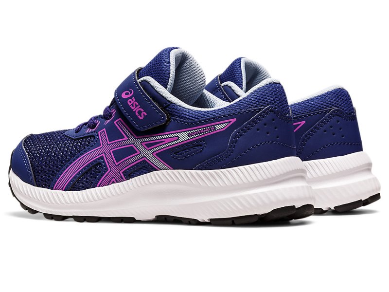 Asics Contend 8 Sports Patike Dječje Plave Ljubičaste | RS8004-320