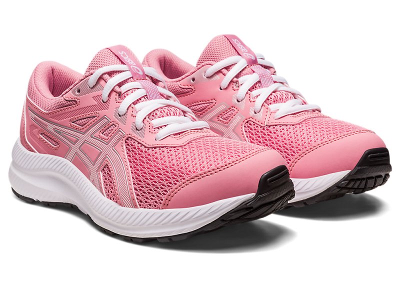 Asics Contend 8 Sports Patike Dječje Roze Bijele | RS7107-192