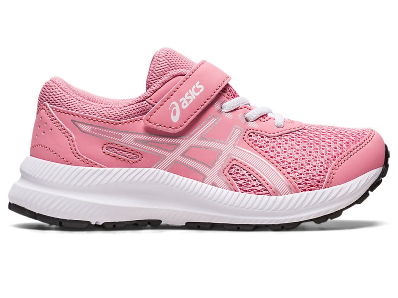 Asics Contend 8 Sports Patike Dječje Roze Bijele | RS7745-254