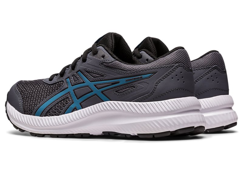 Asics Contend 8 Sports Patike Dječje Sive Plave | RS6990-700