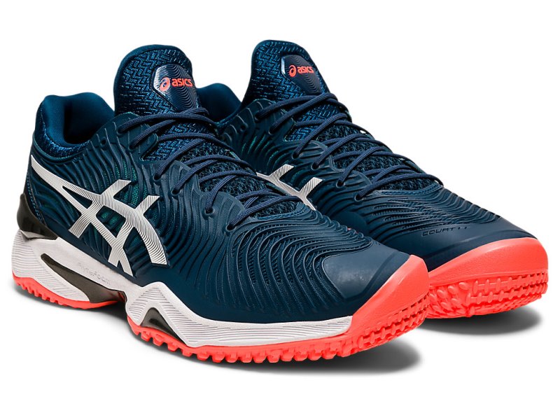 Asics Court FF 2 OC Tenisiće Muške Plave Bijele | RS6699-754