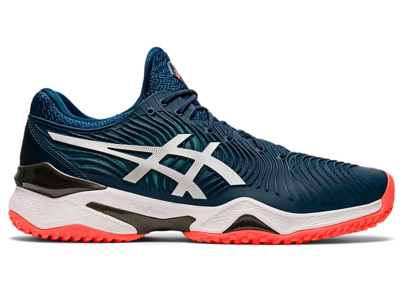 Asics Court FF 2 OC Tenisiće Muške Plave Bijele | RS6699-754