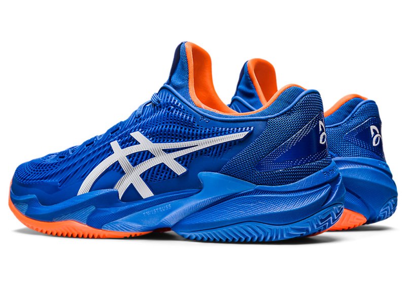 Asics Court FF 3 Novak Clay Tenisiće Muške Plave Bijele | RS4244-299