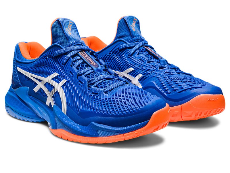 Asics Court FF 3 Novak Tenisiće Muške Plave Bijele | RS8942-413