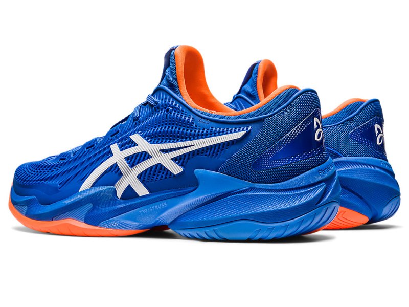 Asics Court FF 3 Novak Tenisiće Muške Plave Bijele | RS8942-413