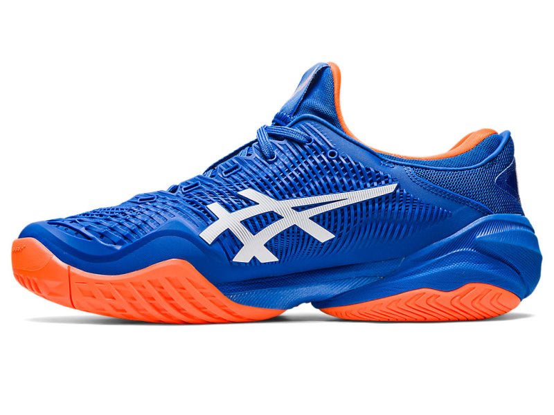 Asics Court FF 3 Novak Tenisiće Muške Plave Bijele | RS8942-413