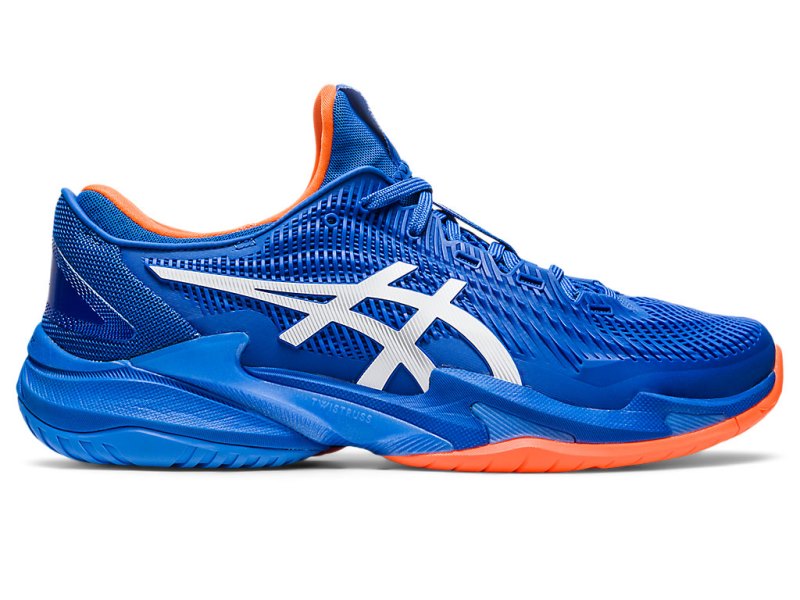 Asics Court FF 3 Novak Tenisiće Muške Plave Bijele | RS8942-413