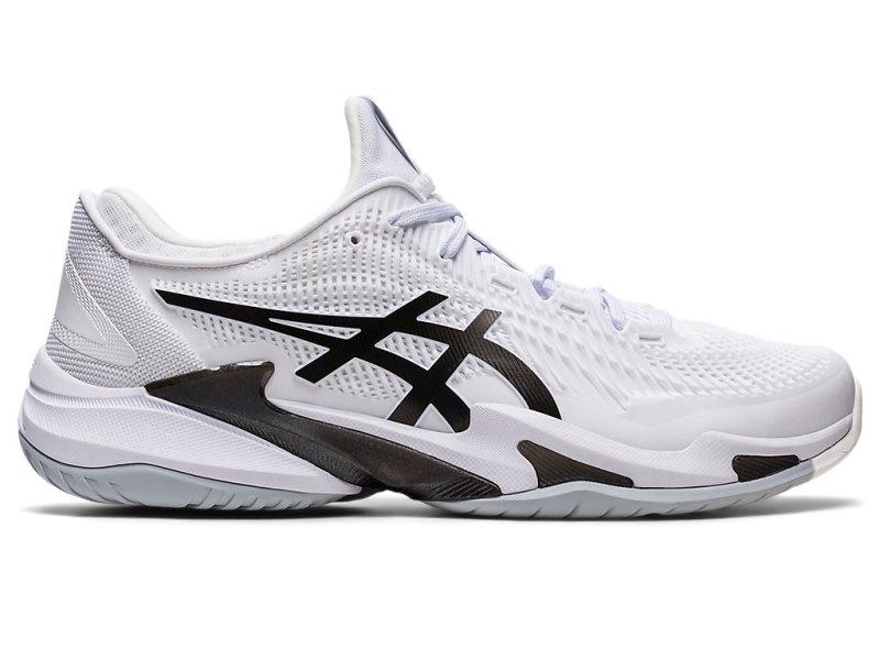 Asics Court FF 3 Tenisiće Muške Bijele Crne | RS6768-290