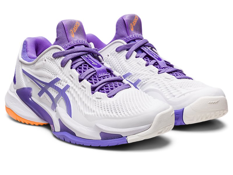 Asics Court FF 3 Tenisiće Ženske Bijele Ljubičaste | RS9285-216