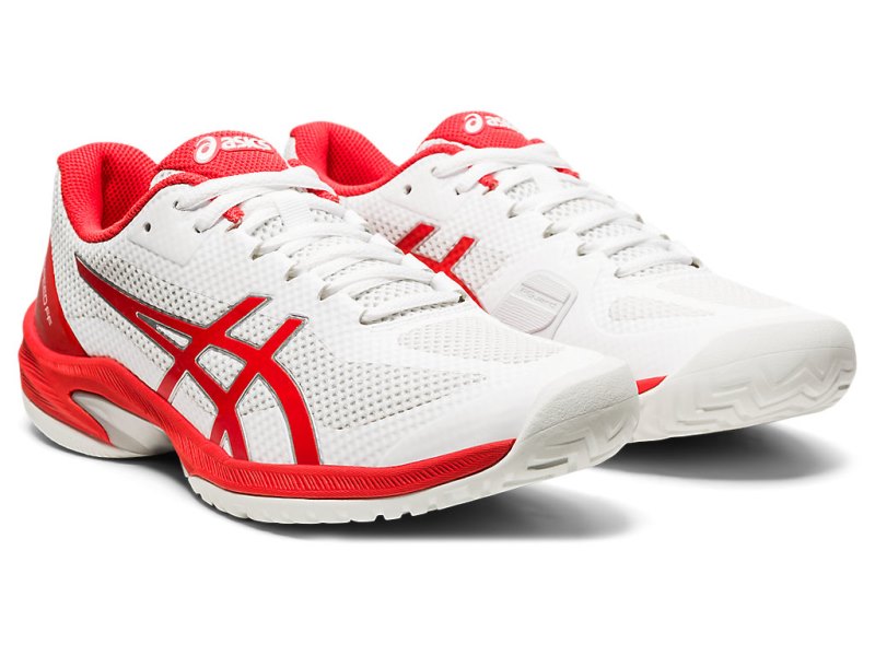 Asics Court Speed FF Tenisiće Ženske Bijele Crvene | RS2735-998