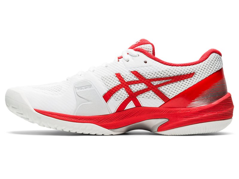 Asics Court Speed FF Tenisiće Ženske Bijele Crvene | RS2735-998