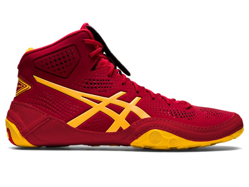 Asics Dan Gable Evo 2 Рвања Muške Tamno Crvene Žute | RS0058-958