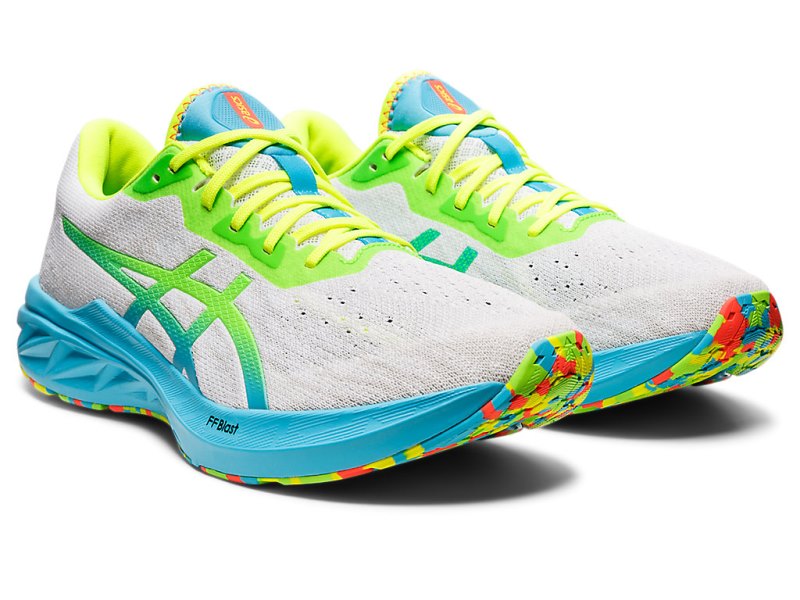 Asics Dynablast 2 Tenisiće Muške Bijele Zelene | RS2078-756