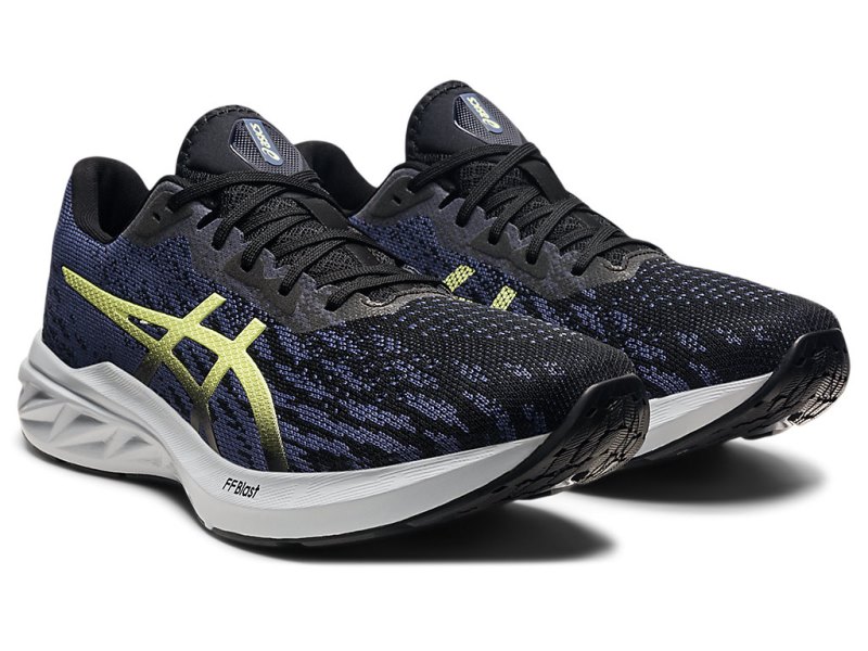 Asics Dynablast 2 Tenisiće Muške Crne Žute | RS2387-346