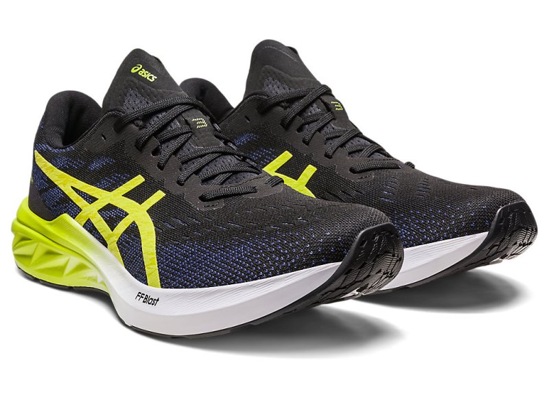 Asics Dynablast 3 Tenisiće Muške Crne Svijetlo Zelene | RS0267-565