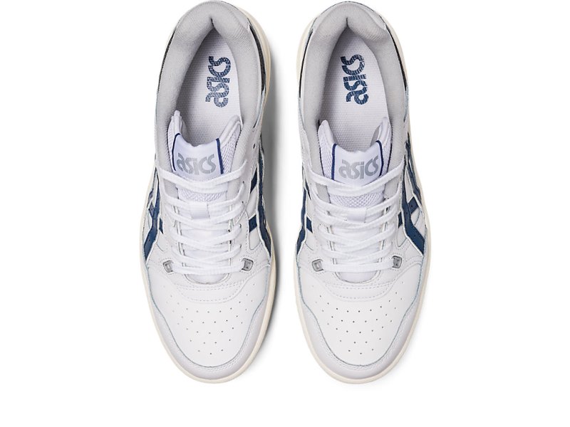 Asics Ex89 Netball Patike Muške Bijele Tamno Sive | RS7583-915