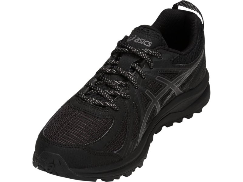 Asics Frequent Trail Tenisice Za Trčanje Muške Crne Tamno Sive | RS0464-154