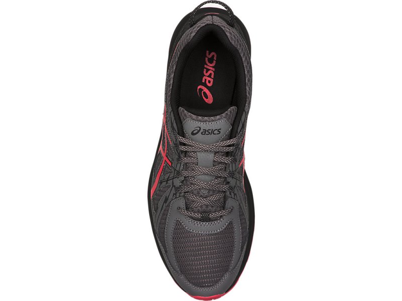 Asics Frequent Trail Tenisice Za Trčanje Muške Tamno Sive Crvene | RS5200-441