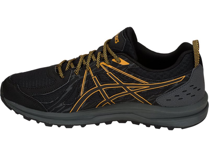 Asics Frequent Trail Tenisice Za Trčanje Muške Crne Crne | RS7871-054