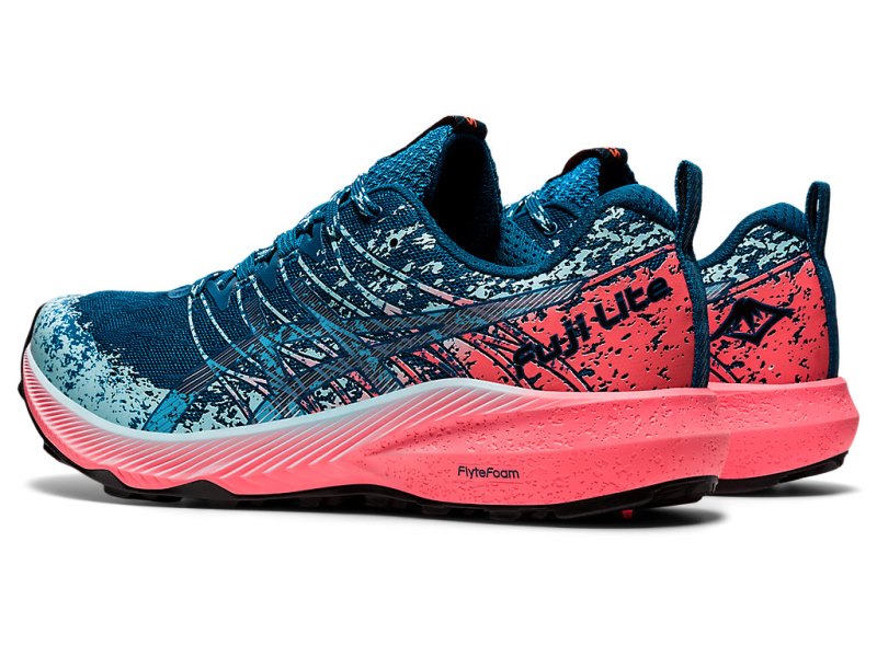 Asics Fuji Lite 2 Tenisice Za Trčanje Ženske Tamno Tirkizne Srebrne | RS2230-238