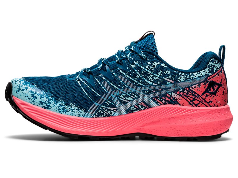 Asics Fuji Lite 2 Tenisice Za Trčanje Ženske Tamno Tirkizne Srebrne | RS2230-238