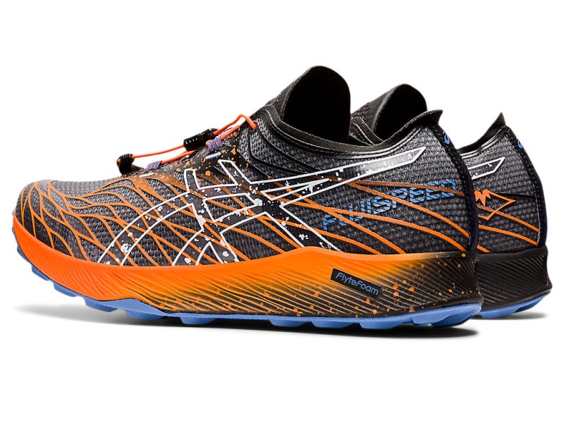 Asics Fujispeed Tenisice Za Trčanje Muške Crne Bijele | RS0512-992