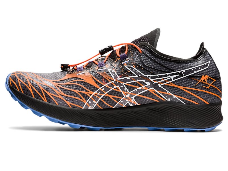 Asics Fujispeed Tenisice Za Trčanje Muške Crne Bijele | RS0512-992