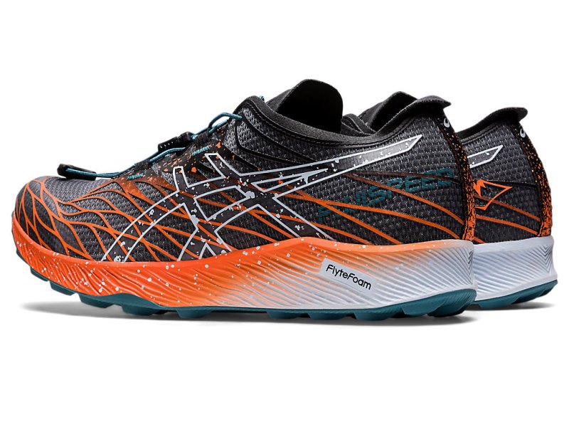 Asics Fujispeed Tenisice Za Trčanje Ženske Crne Narančaste | RS1373-919