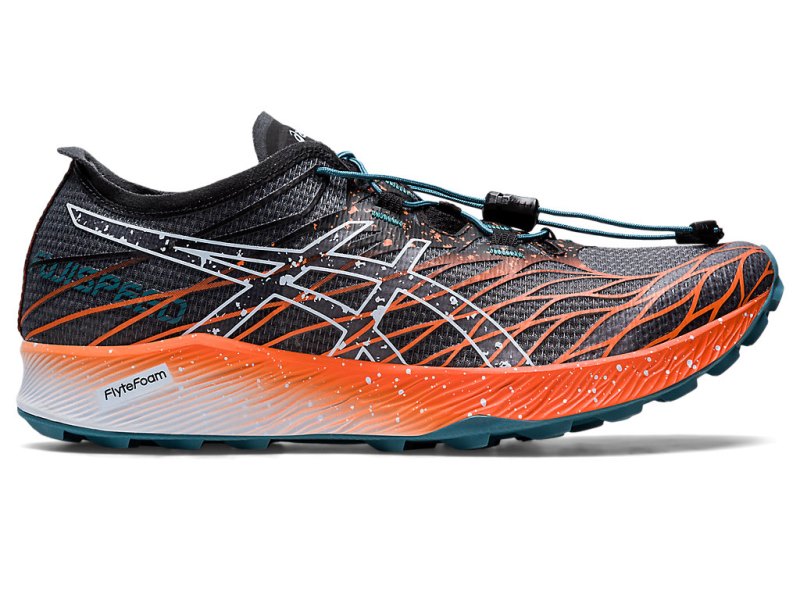 Asics Fujispeed Tenisice Za Trčanje Ženske Crne Narančaste | RS1373-919