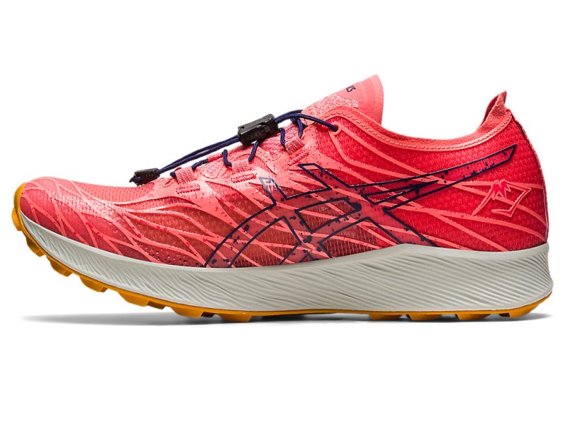 Asics Fujispeed Tenisice Za Trčanje Ženske Koraljne Indigo Plave | RS8521-489