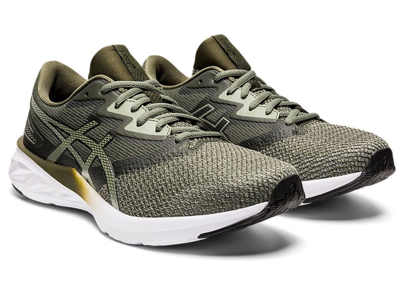 Asics Fuzeblast Tenisiće Muške Maslinasto Zelene Crne | RS9657-195